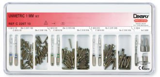 Unimetric Ti čepy set 1,0mm, 120ks