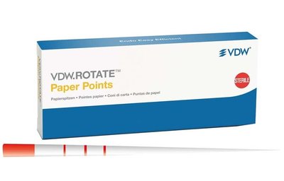 Papírové čepy VDW Rotate, 180ks 35/.04