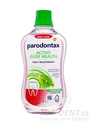 Parodontax Active Gum Herbal Mint ústní voda, 500ml