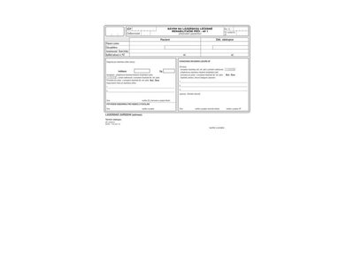 Návrh na lázeňskou léčebnou rehab. péči - ZP-15