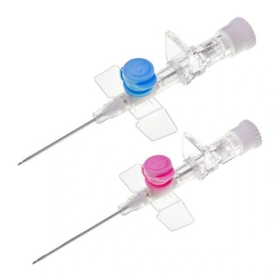 Kanyla SURFLO-WP s portem a křídly, 50 ks v balení - 20G 1,0 x 32 mm, růžová