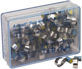 Hawe SuperCap 2181 matryce stalowe 5mm 0,038mm 50 szt/opak.