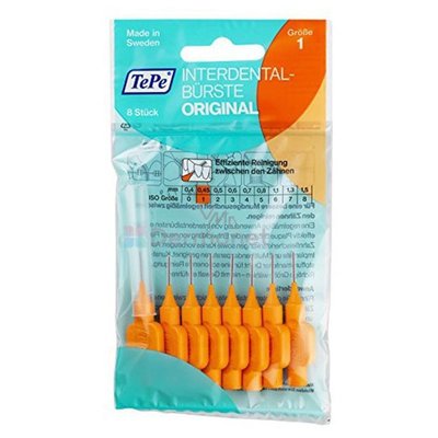 TePe® Mezizubní Kartáčky Original Oranžová Ø0,45mm 8ks