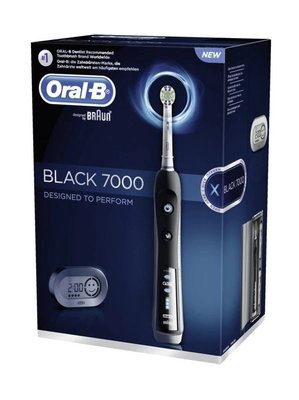 Braun Oral B BLACK 7000 Triumph D34 zubní kartáček