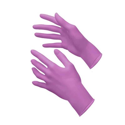 Akzenta Style Nitrile Pink Horizon M vyšetřovací rukavice 100 ks