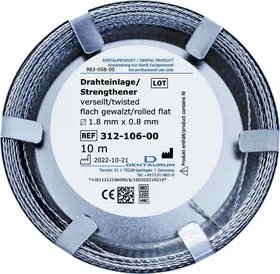 Drát retenční 1,8x0,8mm 10m v cívce