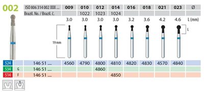 Brousek diamantovaný T 806.314.002.524.010