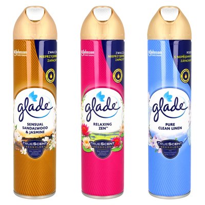 Odświeżacz powietrza Glade 300 ml - czysta pościel
