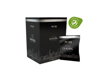 Tostini DARK espresso E.S.E. POD káva 100ks