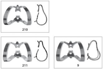 Fit Kofferdam spona Ivory č. 210