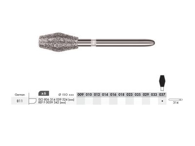 Diamant - palcát velký FG M 037 (6ks)