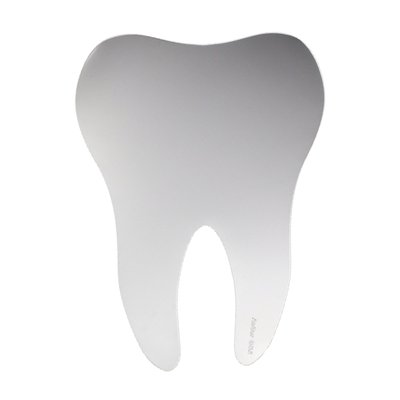 Nástěnné zrcadlo ve tvaru zubu AnGer - 1 ks