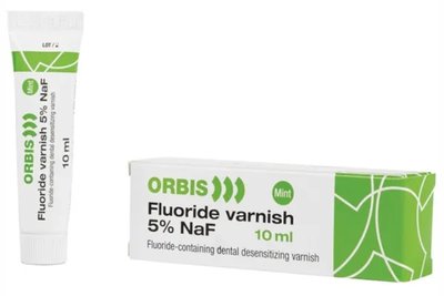 ORBIS Fluoride Varnish, máta 1x10ml