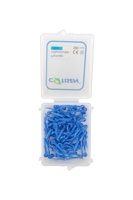 Kliny plastikowe z dziurą 100 szt. COTISEN - S