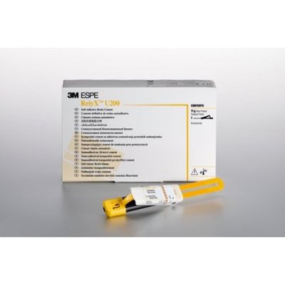 Relyx U200 A2 doplňkové balení, (1x cliker 11g, odstín A2 univerzální, míchací podložky)