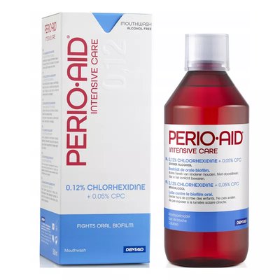 PERIO AID INTENSIVE CARE płyn do jamy ustnej z chlorheksydyną 0,12% 500ml