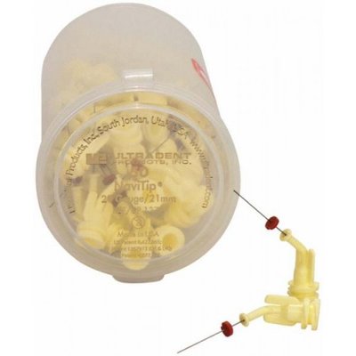 NaviTip kanyly 29G 21 mm 50 ks, žluté