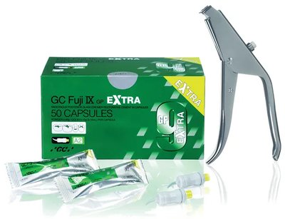 GC Fuji IX GP EXTRA, 50 Capsules, Assorted, EEP