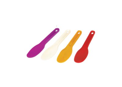 Flexibilní plastová špachtle - červená