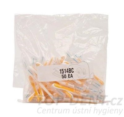 GUM Trav-ler mezizubní kartáčky 1,3 mm (žluté), 50ks