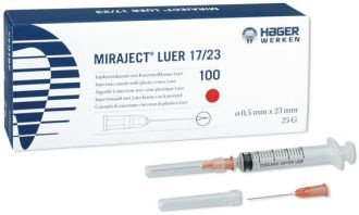 Miraject Endo Luer 0,5 x 40 mm