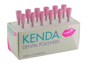 Gumki do wypełnień różowe Kenda CGI 905F kielich długi wąski 12szt (polerowanie ostateczne kompozytów, kompomerów, glasjonomerów)