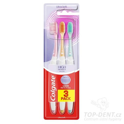 Colgate High Density zubní kartáček TRIO (soft)