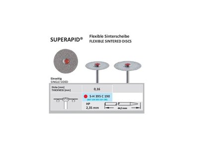 Disk ze sintrovaných diamantů - sypaný ze spodu Ø 1,9cm, zrnitost jemná