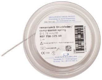 Remanium compression spring drát