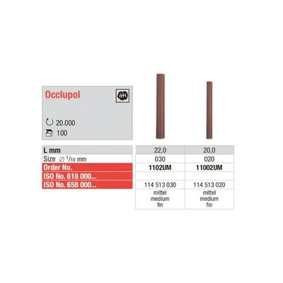 Leštící guma Occlupol 1102 10 ks