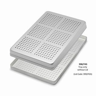 TRAY MALÝ PERFOROVANÝ AL STŘÍBRNÝ