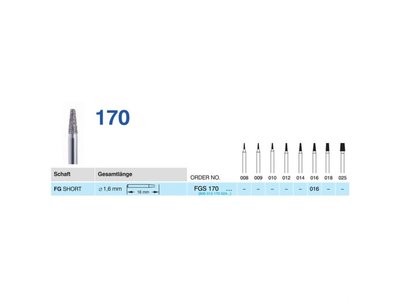 HORICO brousek diamantovaný - kónus, FGS170016