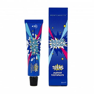 Montcarotte Marker Teens Grape Boom zubní pasta 30 ml