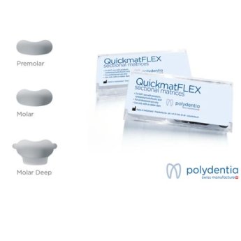 Matrice tvarované sekční QuickmatFLEX premolar 6785, 0,03 x 5,0 mm, premoláry 100 ks