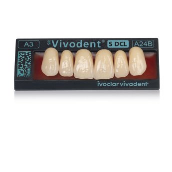 ZUBY SR Vivodent S DCL D3 A42 horní 6ks