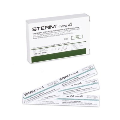 Test sterilizace HV multiparam., tř. 4, proužkový, 250 ks