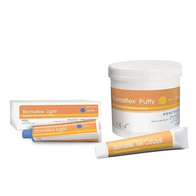 Stomaflex Set (Putty, Light, Gel catalyst, mísící podložky)