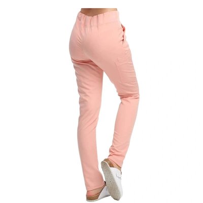 Dámské kalhoty, Elegant Stretch, meruňková - XXL