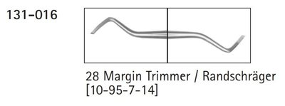 Margin Trimmer #28 distal 10-95-7-14