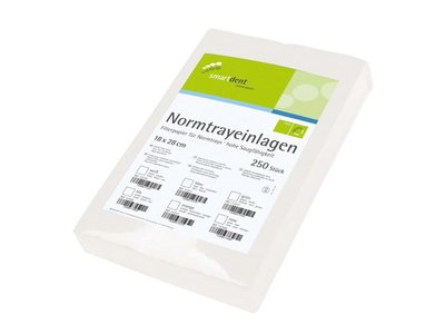 Smart ubrousky pro tácky - krepové, 250ks bílé