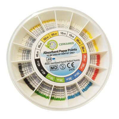 Papírové čepy SET ASSORT .02 - 15.02 – 50.02 – 400 ks