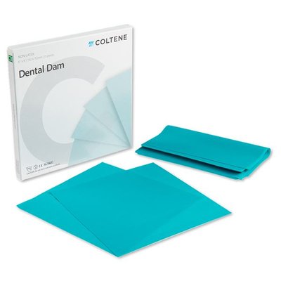 Dental Dam Hygenic Non Latex medium zelený (152 x 152mm), 15ks