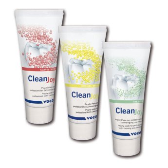 CleanJoy Profylaktická a leštící pasta v tubě, střední, žlutá 100 g