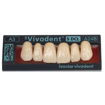 ZUBY SR Vivodent S DCL B1 A66 horní 6ks