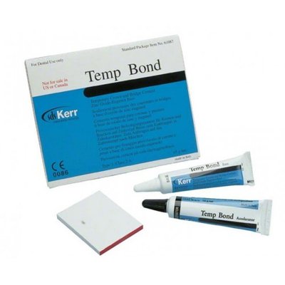 TempBond Standardní balení, 50 g báze, 15 g katal., míchací podložky