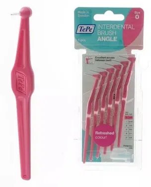 TePe ANGLE mezizubní kartáčky 0,4 mm - růžové 6 ks