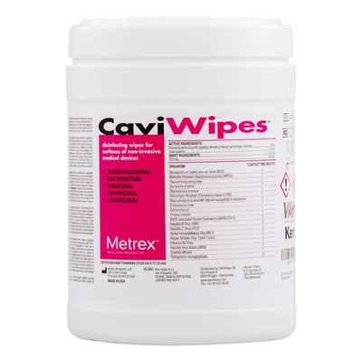 Chusteczki CaviWipes w pojemniku 160 szt. Kerr - CaviWipes tuba 160 szt. - 33,90 zł