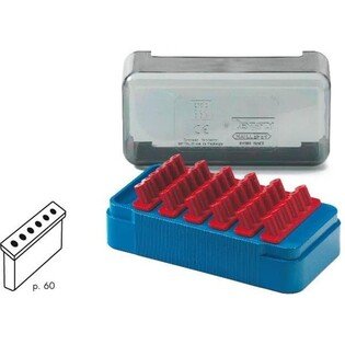 Endobox na 36 pilników E0248 Endo Maillefer pełny (pojemnik + 6 wkładów Endo)