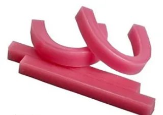 Skusové šablony střední růžové 50 ks