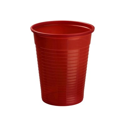 Akzenta Top Cups Red plastové jednorázové kelímky 50 ks